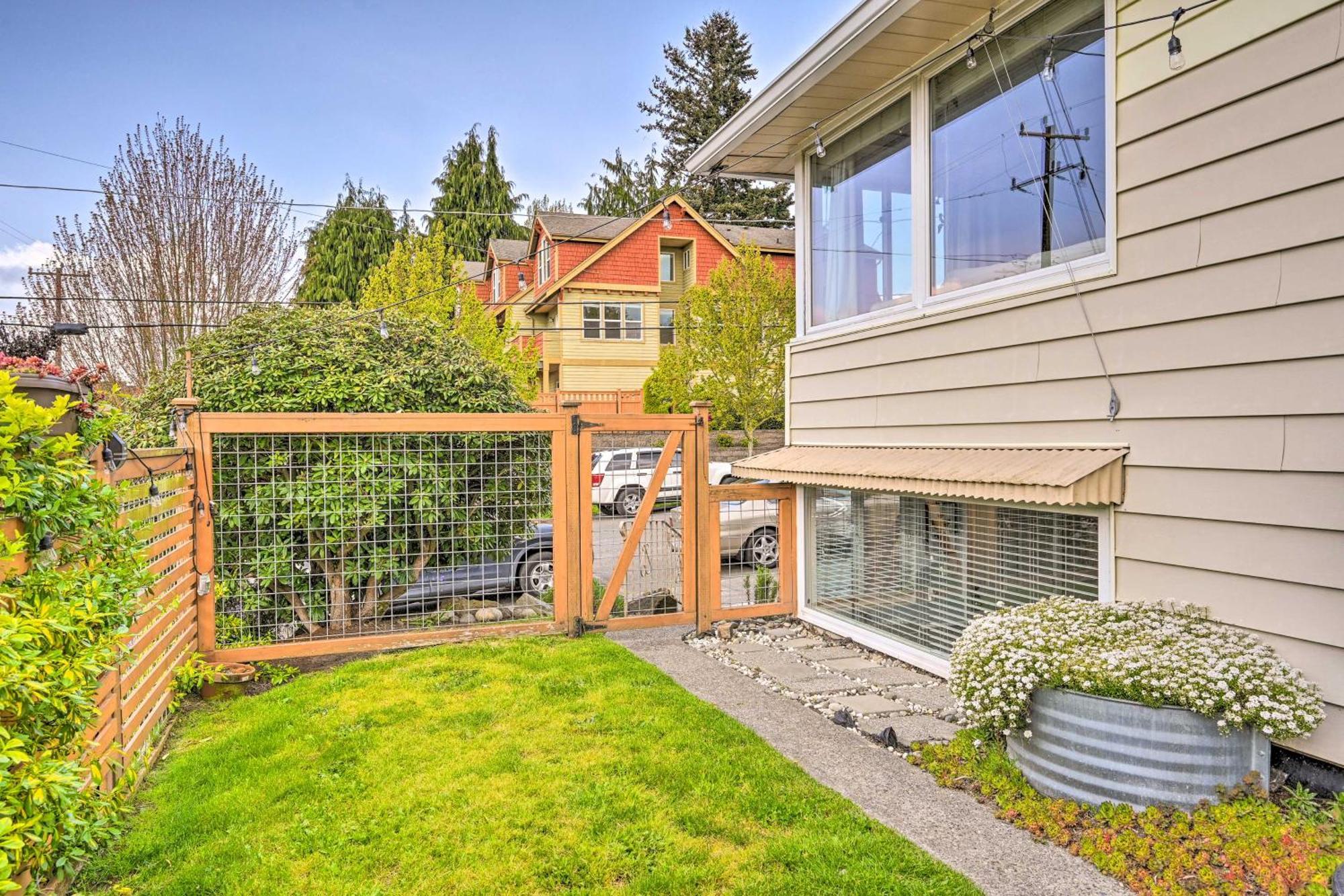 Seattle Garden Apt Walk To Water And Amenities! Εξωτερικό φωτογραφία